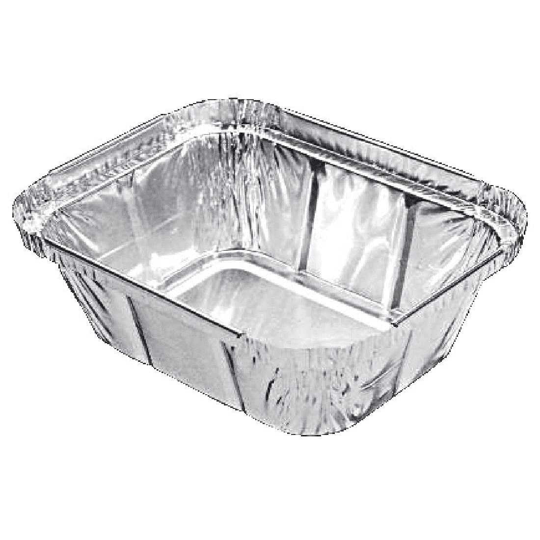 No2 Aluminium Foil Container [115x140x40mm] (a pack of 1000)